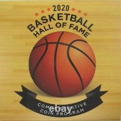 2020 W Basketball Hall of Fame Commemorative Gold Proof OGP COA