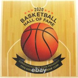 2020 W Basketball Hall of Fame Commemorative Gold Proof OGP COA