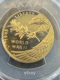 2020-W End of World War II Gold PCGS PF 69 Proof Coin 1/2 Oz US $25 Very Limited