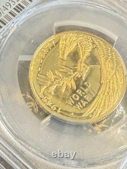 2020-W End of World War II Gold PCGS PF 69 Proof Coin 1/2 Oz US $25 Very Limited