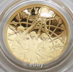 2020 W Gold USA Proof $5 Basketball Hall Of Fame Commemorative Ogp Box Coa