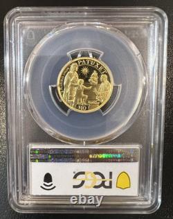 2020-W Proof $10 Gold Mayflower Commemorative PCGS PF70 DCAM