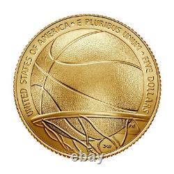 2020 W US Gold $5 Basketball Commemorative BU PCGS MS70 First Strike