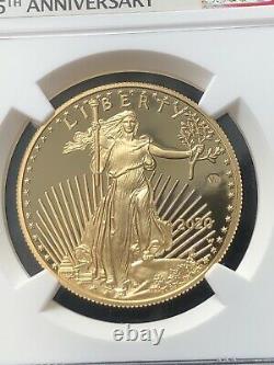 2020-W V75 Privy 1 oz Gold Eagle End of WWII NGC PF 70 ULTRA CAMEO