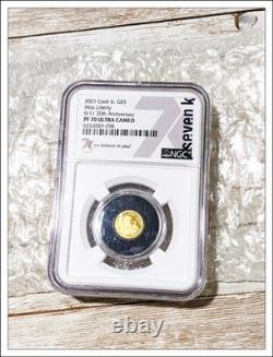 2021 Cook Islands $5 Gold Miss Liberty 9/11 20th Anniversary Coin NGC PF70 UC