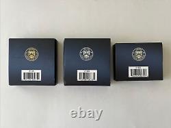 2021 National Law Enforcement 3 Coin Proof Set US Mint Gold Silver With Box & COA