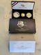 2021 National Law Enforcement Commemorative Gold And Silver Proof Three Coin Set