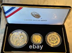 2021 National Law Enforcement Commemorative Three Coin Proof Set