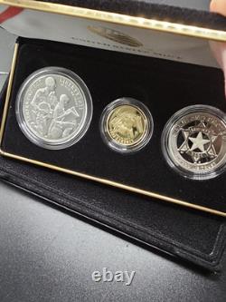 2021 National Law Enforcement Memorial and Museum Three-Coin Proof Set (21CG)