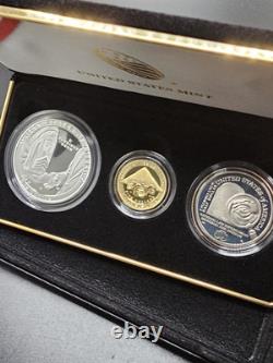 2021 National Law Enforcement Memorial and Museum Three-Coin Proof Set (21CG)