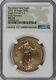 2021-w 1oz Burnished American Gold Eagle Coin Ngc Ms-70 Early Release