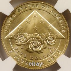 2021-W $5 Law Enforcement Gold Commemorative NGC MS70 2021-W $5 Law Enforcement Gold Commemorative NGC MS70