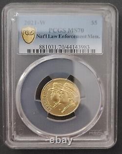 2021-W $5 National Law Enforcement Memorial Gold Coin