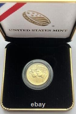 2021-w Us Mint $5 Dollar Gold Law Enforcement Commemorative Coin With Box & Coa