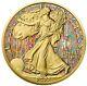 2022 1 Oz Silver $1 Circle Of Life American Eagle Gilded Colored Coin