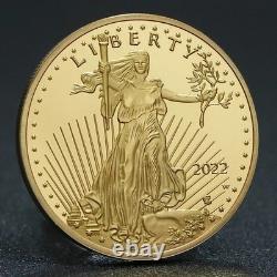 2022/2021 USA Liberty Eagle Coin American Fine Gold Coin Collectibles Home Decor