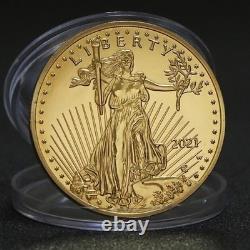 2022/2021 USA Liberty Eagle Coin American Fine Gold Coin Collectibles Home Decor