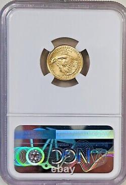 2022 Gold American Eagle $5 1/10th Oz NGC MS70 FIRST DAY OF ISSUE NORRIS