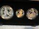 2022 Negro League Us Mint 3-coin Proof Set With 1/2 Dollar/ One Dollar/$5 Gold