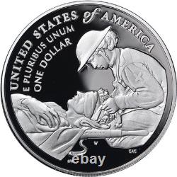 2022 Purple Heart Medal 3-Coin Commemorative Proof Set OGP COA