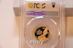 2022-W $5 Negro Leagues Baseball Proof Gold Coin, PCGS PR70 DCAM, OGP&COA