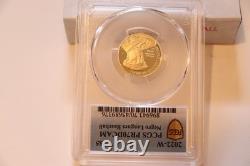 2022-W $5 Negro Leagues Baseball Proof Gold Coin, PCGS PR70 DCAM, OGP&COA