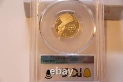 2022-W $5 Negro Leagues Baseball Proof Gold Coin, PCGS PR70 DCAM, OGP&COA