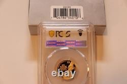 2022-W $5 Negro Leagues Baseball Proof Gold Coin, PCGS PR70 DCAM, OGP&COA