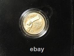 2022 W Negro Leagues Baseball $5 Uncirculated Gold Commemorative Coin 22CJ
