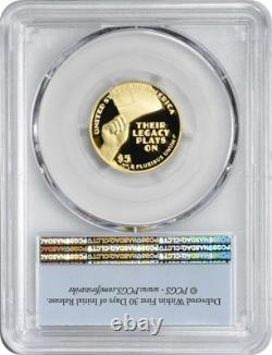 2022-W Negro Leagues Baseball Commemorative $5 Gold PR70DCAM First Strike PCGS