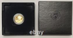 2022-w Negro Leagues Baseball Proof $5 Gold Coin Us Mint