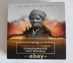 2024 Harriet Tubman Commemorative Proof $5 Gold Coin U. S. Mint West Point