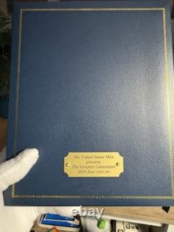 2024 US Mint's Greatest Generation Commemorative Coin Program