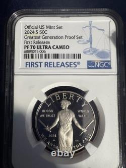 2024 US Mint's Greatest Generation Commemorative Coin Program