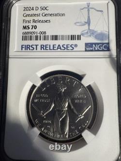 2024 US Mint's Greatest Generation Commemorative Coin Program