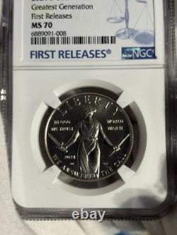 2024 US Mint's Greatest Generation Commemorative Coin Program