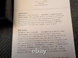 2024-W $5 Gold Harriet Tubman Proof Coin. OGP Box & COA. Mint Sealed