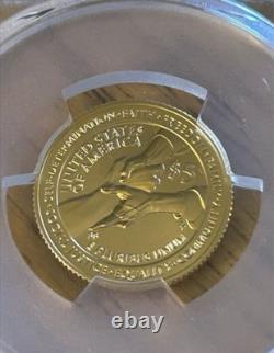 2024-W Harriet Tubman Commemorative $5 Gold MS70 First Strike PCGS