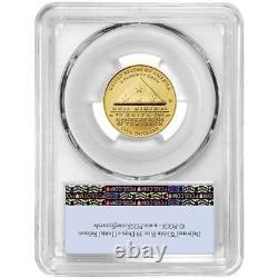 2024-W UNC $5 Greatest Generation Gold Commemorative PCGS MS70 FS Flag Label