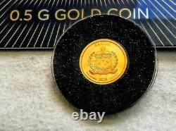 2025 Samoa $50.5-gm Gold In Memoriam of Pope Francis Proof Coin