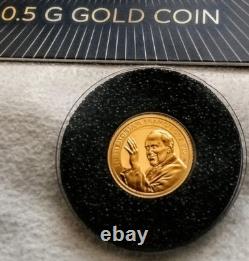 2025 Samoa $50.5-gm Gold In Memoriam of Pope Francis Proof Coin