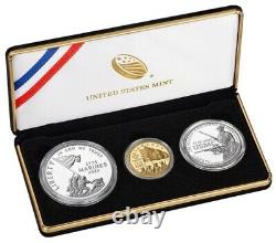 2025 U. S. Marine Corps 250th Anniversary Three-Coin Proof Set. Pre-Sale