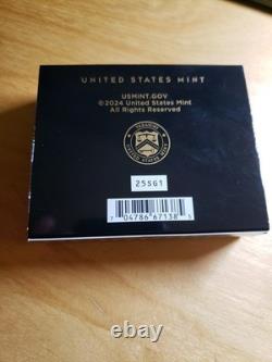 2025 W Gold Sacagawea Dollar 24K 1/2oz Gold Proof Coin. Only 7500 Minted. Sold Out