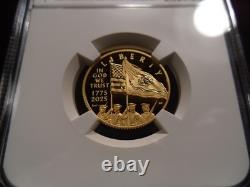 2025-W PF70 UC $5 U. S. Marine Corps 250th Anniversary NGC Certified Mint Perfect