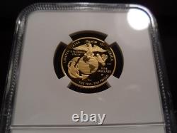 2025-W PF70 UC $5 U. S. Marine Corps 250th Anniversary NGC Certified Mint Perfect