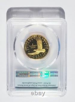2025-W Sacagawea $1 Gold PCGS PR70DCAM First Strike 25th Anniv Box & Papers