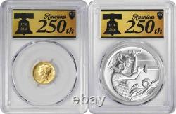 2026 Best of the Mint 1916 Mercury Gold Dime & Silver Medal Set SP70 FS PCGS OGP
