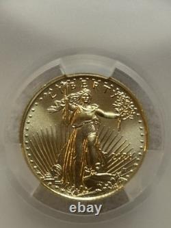 2026 Gold Eagle $5 MS70 CAC 1/10 oz First delivery. MAKE AN OFFER