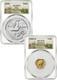 2026-w (p) 1916 Mercury Gold Coin Silver Medal Set Fdd Cac Ms70/sp70 Battlefield