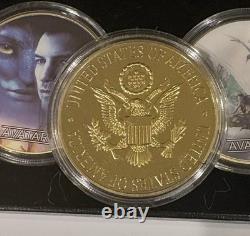 24k Gold Commemorative Avatar Coin Set. Only 10 Made